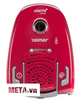 Zelmer ZVAC385SA tích hợp bộ điều khiển ngay thân máy nên rất dễ sử dụng.