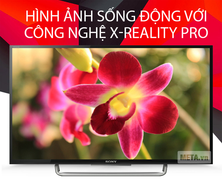 Tivi smart Sony 40 inch Full HD 40W700 cho chất lượng hình ảnh sống động như thật.