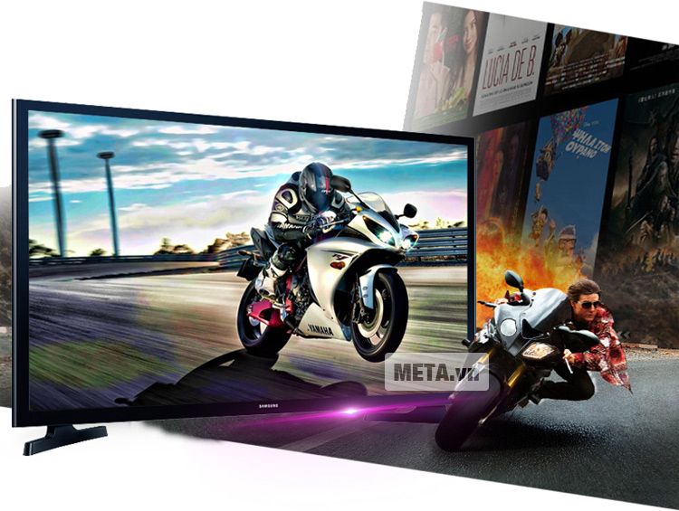 Tivi internet Samsung 32 inch UA32J4303AKXXV với tần số quét cho chất lượng hình ảnh tốt hơn.