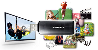 Tivi Smart Samsung UA40J5520 có thể kết nối thiết bị ngoài dễ dàng