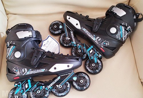 Giầy patin Flying Eagle F2+ thiết kế cứng cáp, nổi bật