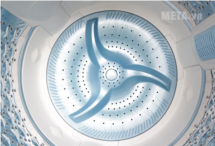 Công nghệ lồng giặt hiện đại đánh bay mọi vết bẩn.