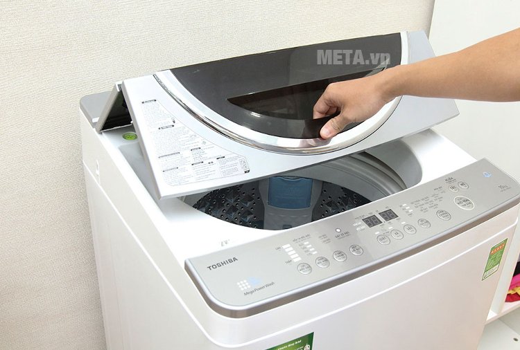 Nắp máy giặt cửa trên 10.5 kg Toshiba ME1150GVWK.