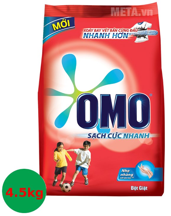 Bột giặt OMO đỏ 4.5kg