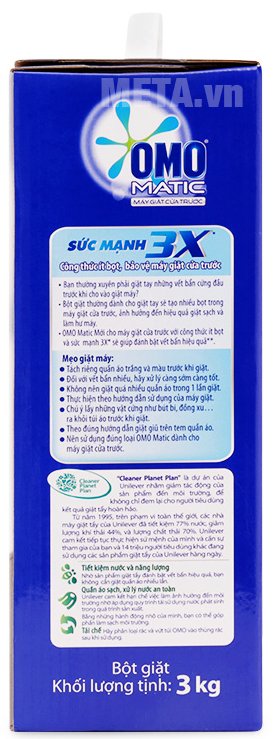 Bột giặt OMO Matic 3kg đánh tan mọi vết bẩn Bột giặt OMO Matic 3kg đánh tan mọi vết bẩn