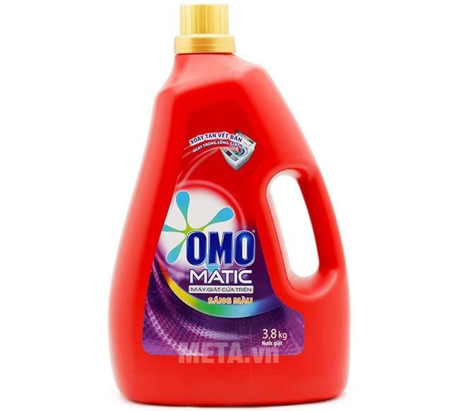 Nước giặt OMO COMFORT tinh dầu thơm 3.8 kg được nhiều hãng máy giặt lớn khuyên dùng.