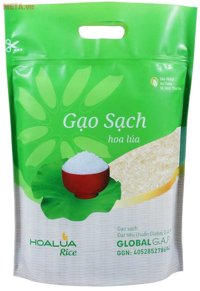 Gạo sạch Hoa Lúa (nhãn xanh) 5kg