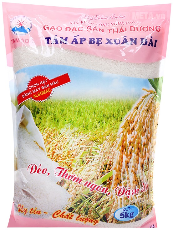 Gạo tám ấp bẹ Xuân Đài Thái Dương 5kg