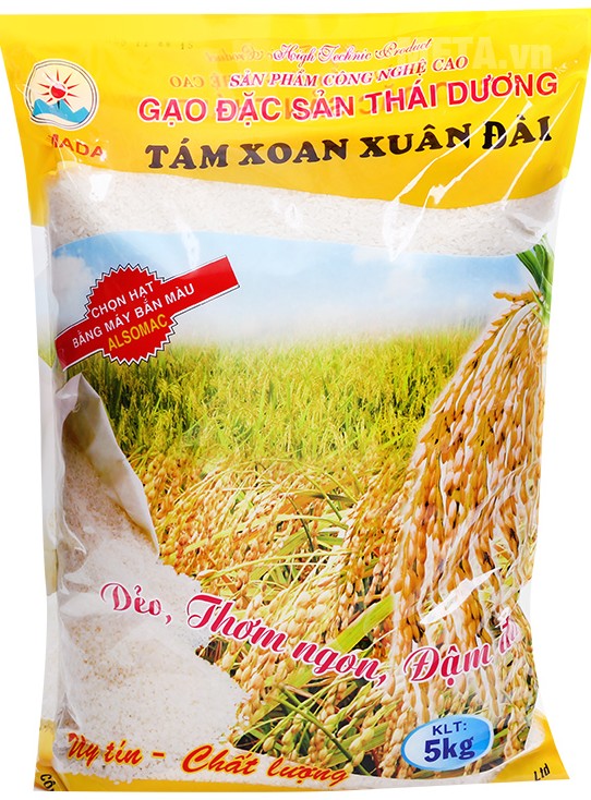 Gạo tám xoan Xuân Đài Thái Dương 5kg