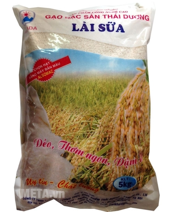 Gạo lài sữa 5kg