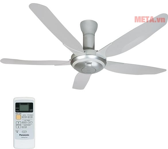 Quạt trần 5 cánh Panasonic có cảm ứng nhiệt sensor F-60PZN