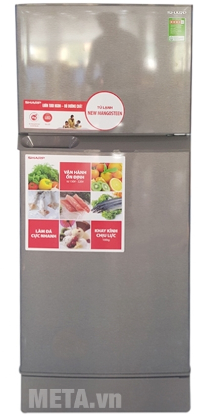 Tủ lạnh Sharp 165L SJ-171E-SS