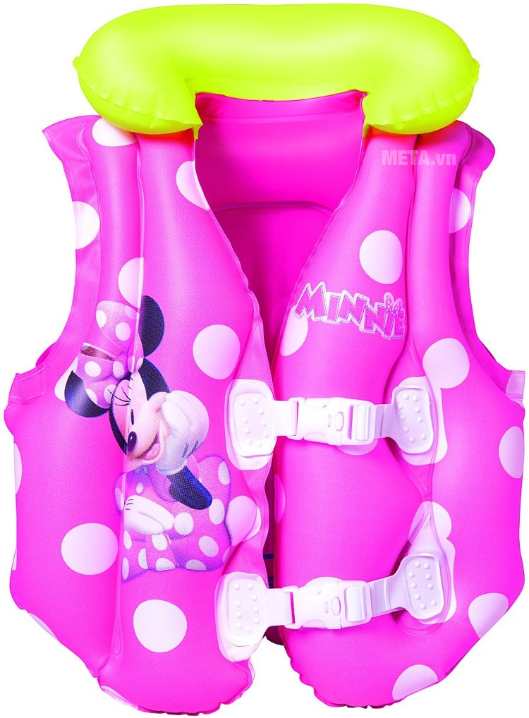 Áo phao hình Micky hồng - Mini Bestway 91070