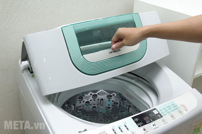 Máy giặt cửa trên 8kg Hitachi SF- 80P có thiết kế nhỏ gọn