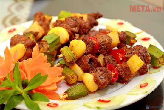 Thưởng thức nhứng món nướng thơm ngon thật đơn giản với vỉ nướng Severin PG 1525.