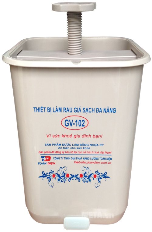 Máy làm giá đỗ sạch đa năng GV-102 được làm bằng nhựa chắc chắn, siêu bền.