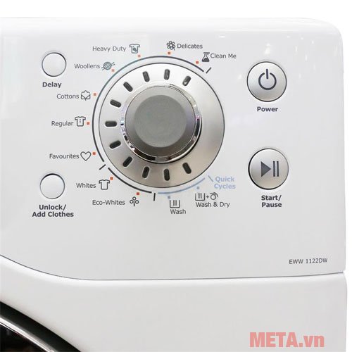 Máy giặt sấy 12/7kg Electrolux EWW1122DW tiết kiệm điện hiệu quả nhờ công nghệ Inverter Máy giặt sấy 12/7kg Electrolux EWW1122DW tiết kiệm điện hiệu quả nhờ công nghệ Inverter