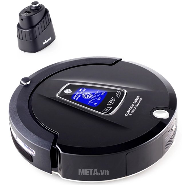 Robot hút bụi Lilin A335 có quá trình sạc pin diễn ra tự động
