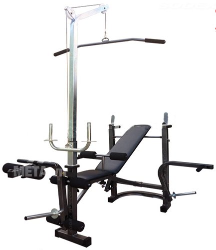 Tập thể lực với ghế tập tạ đa năng Ben 501 (S81005) giúp thân hình bạn cân đối, khỏe mạnh