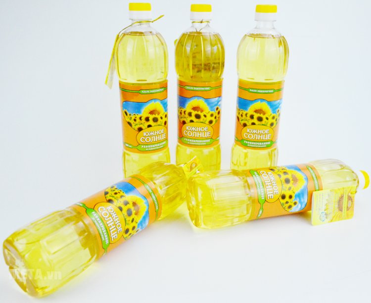 Với dầu ăn hướng dương Nga Mặt Trời Phương Nam, bạn hoàn toàn chăm sóc sức khỏe cho gia đình