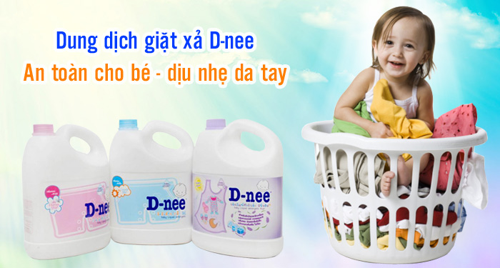 Dung dịch giặt xả D-nee 3000ml lưu lại hương thơm suốt ngày dài