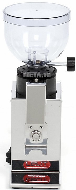 Máy xay cà phê Lelit Fred PL043MMI có vỏ ngoài được làm bằng chất liệu thép không gỉ