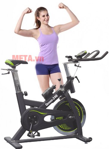 Xe đạp leo dốc Genus 240 giúp săn chắc cơ bắp, giảm cân hiệu quả