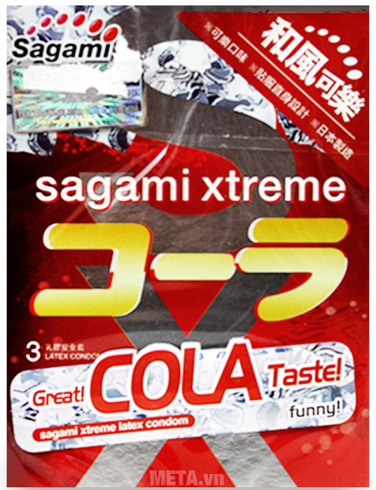 Hình ảnh bao cao su Sagami Xtreme Cola (1 hộp 3 chiếc) Hình ảnh bao cao su Sagami Xtreme Cola (1 hộp 3 chiếc)