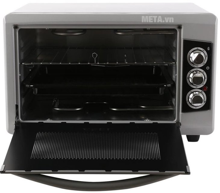 Lò nướng Asel AF-0524 có chức năng hẹn giờ nướng tự động 