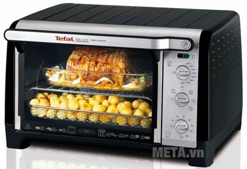 Lò nướng Tefal OF2658 có chức năng hẹn giờ lên đến 120 phút