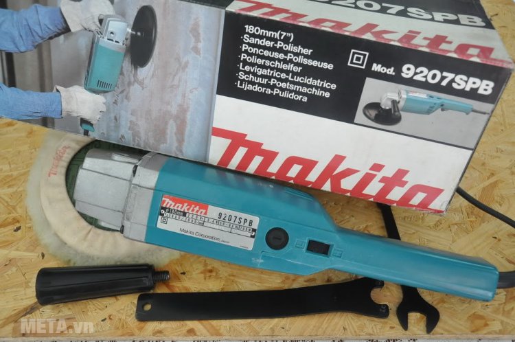 Máy chà nhám, đánh bóng Makita 9207SPB có khả năng chịu lực tốt