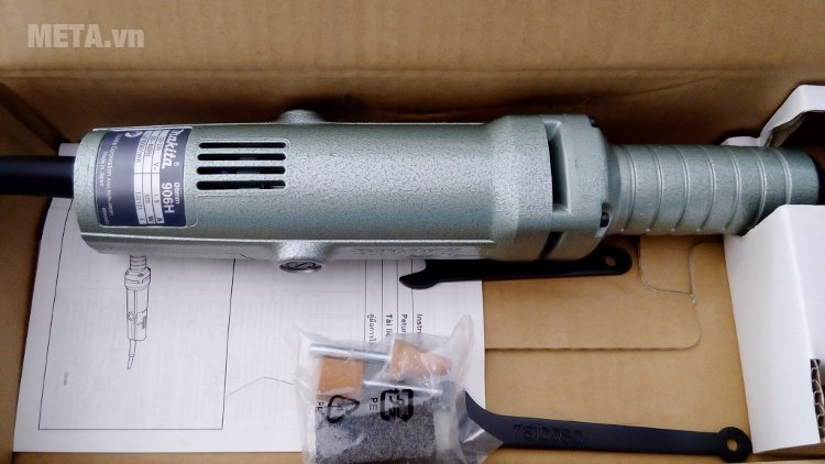 Máy mài khuôn Makita 906H có kiểu dáng nhỏ gọn, dễ sử dụng 