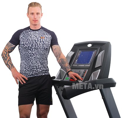 Máy chạy bộ Tiger Sport TGP-3000 có màn điều khiển cảm ứng