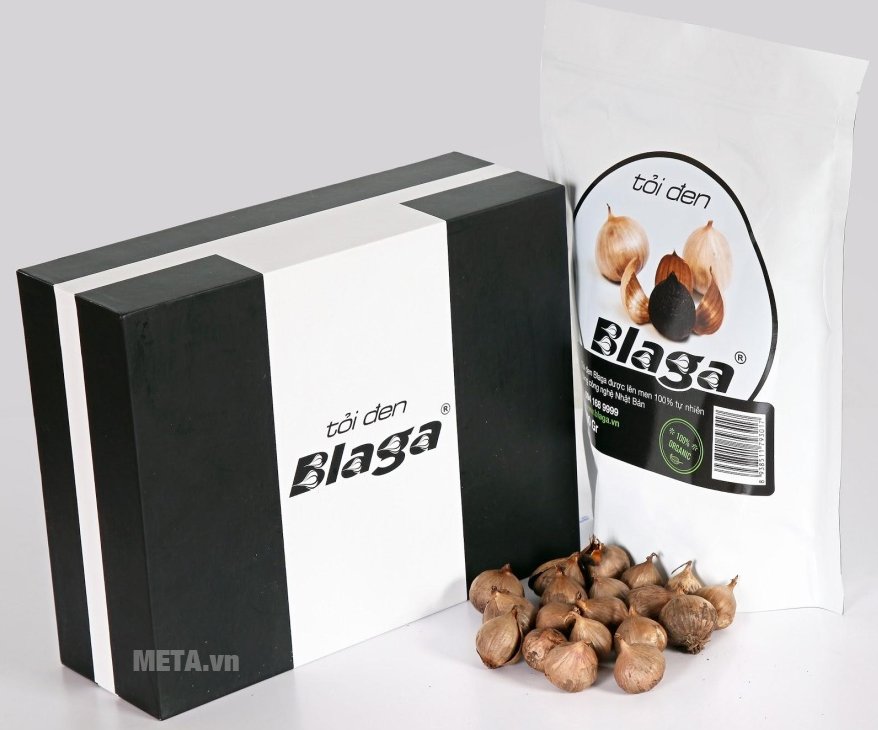 Tỏi đen Blaga chứa 100% thành phần tự nhiên Tỏi đen Blaga chứa 100% thành phần tự nhiên