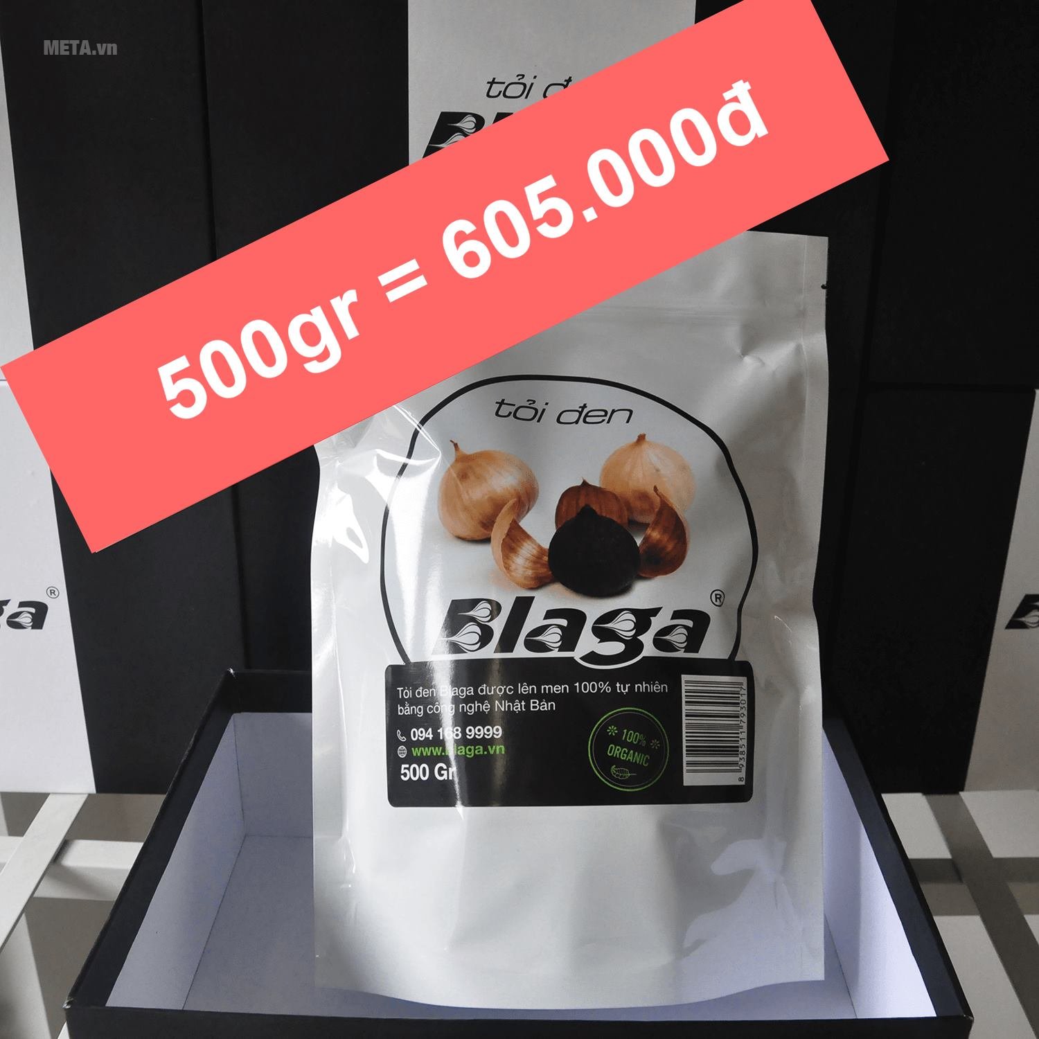 Túi tỏi đen Blaga 500g Túi tỏi đen Blaga 500g