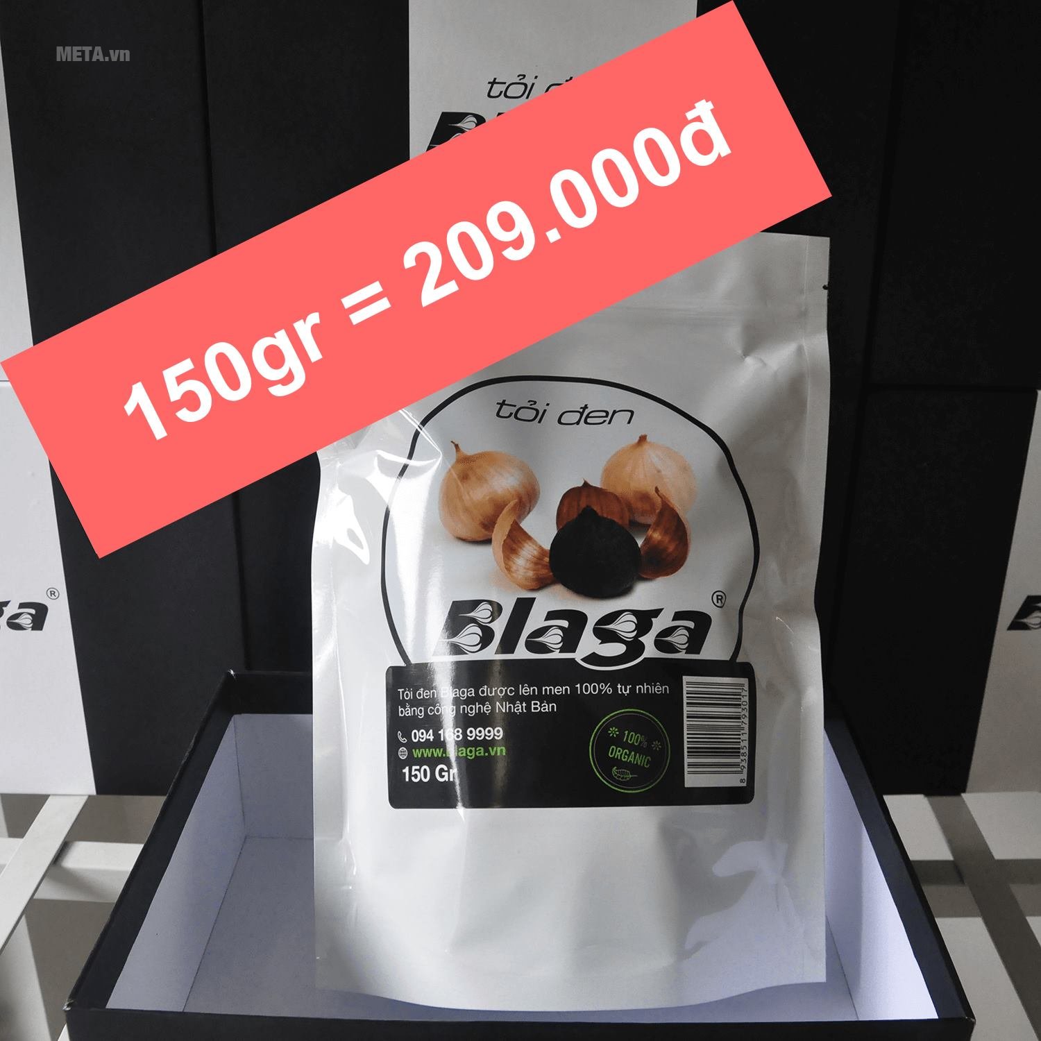 Túi tỏi đen Blaga Túi tỏi đen Blaga