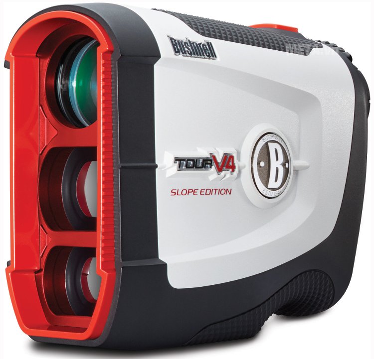 Ống nhòm đo khoảng cách Bushnell Tour V4 Slope cho khả năng đo nhanh, chính xác