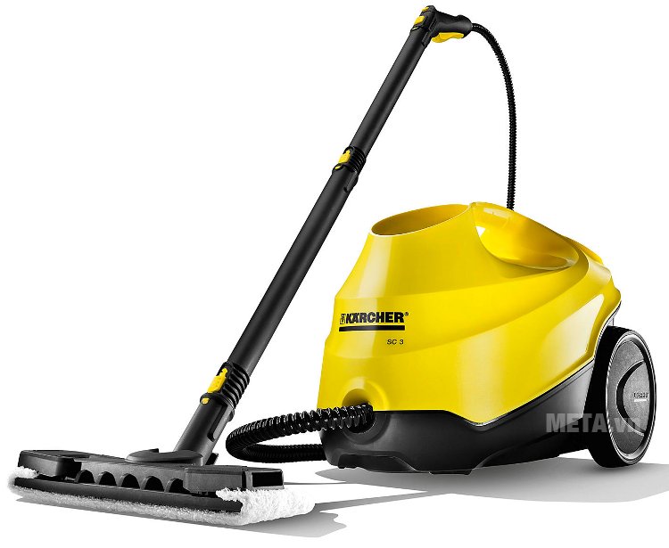 Máy làm sạch bằng hơi nước Karcher SC3 có công suất máy lớn giúp vệ sinh mọi bề mặt