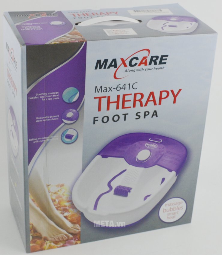 Bao bì có quai xách của bồn ngâm massage chân Max-641C