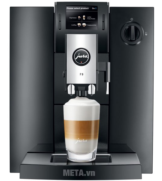 Máy pha cà phê tự động Jura Impressa F9 Piano Black được thiết kế cao cấp
