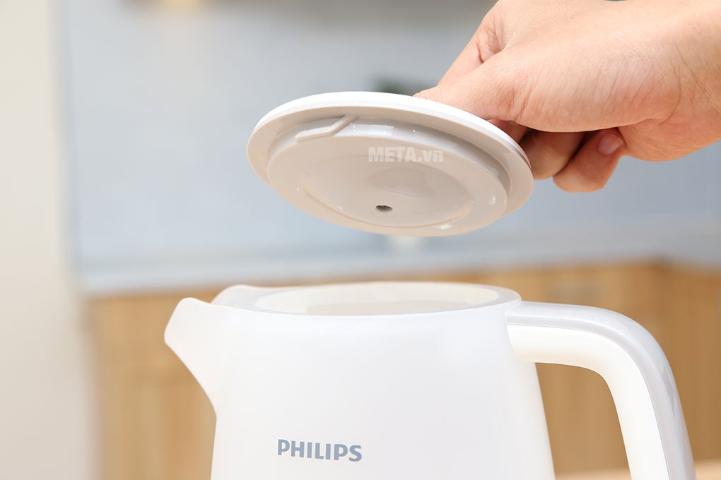 Ấm siêu tốc Philips HD9334 - 1.5 lít có nắp kín, đun sôi nước nhanh chóng