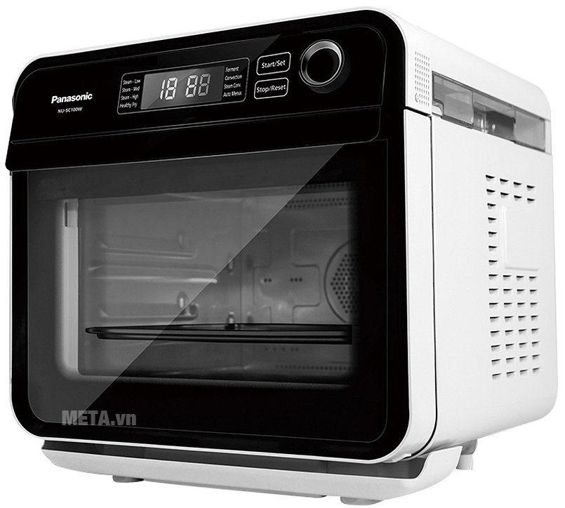 Lò hấp nướng đối lưu Panasonic NU-SC100WYUE - 15 lít có thiết kế nhỏ gọn