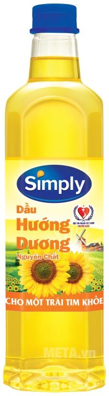 Dầu ăn hướng dương Simply 1 lít