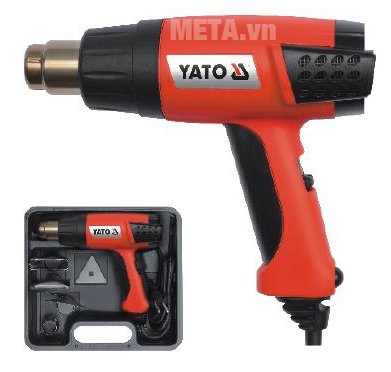 Máy phun hơi nóng Yato YT-8230 có kiểu dáng nhỏ gọn, trọng lượng nhẹ 