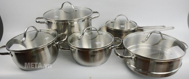 Bộ nồi Elo Zeta 6 chiếc thiết kế cao cấp