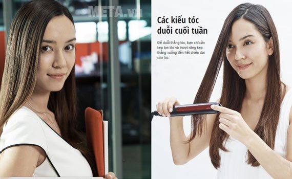 Máy tạo kiểu tóc Panasonic EH-HV20-K645 dễ sử dụng Máy tạo kiểu tóc Panasonic EH-HV20-K645 dễ sử dụng