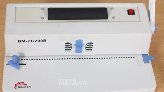 Máy đóng sách gáy xoắn cuộn Silicon BM-PC200B dễ sử dụng