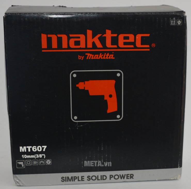 Bao bì máy khoan Maktec MT607