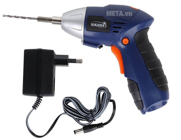 Bộ máy vặn vít không dây Nikawa NK-LS46 sử dụng pin sạc tiện dụng 