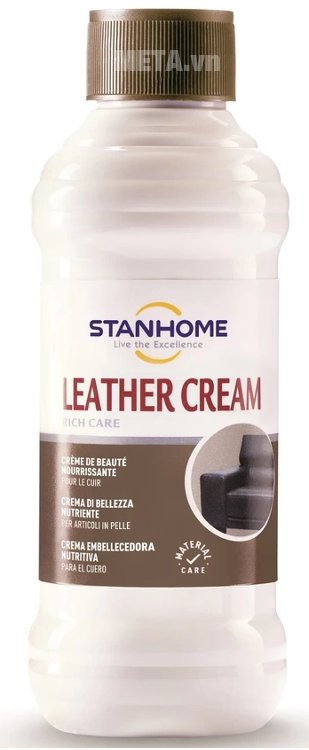 Hình ảnh kem dưỡng và làm sạch đồ da 2 trong 1 Leather Cream Stanhome 250ml